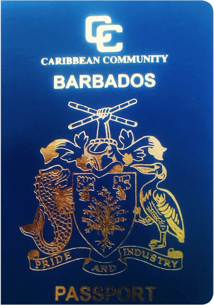 Barbados passport