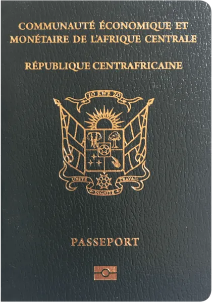 Central African Republic passport