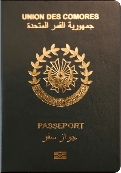Comoros passport