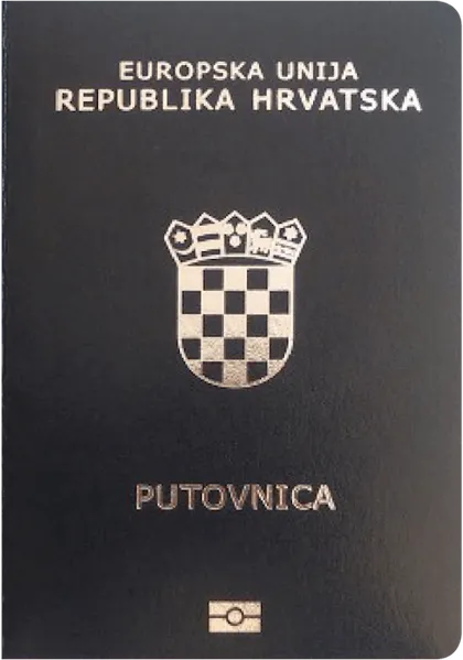 Croatia passport