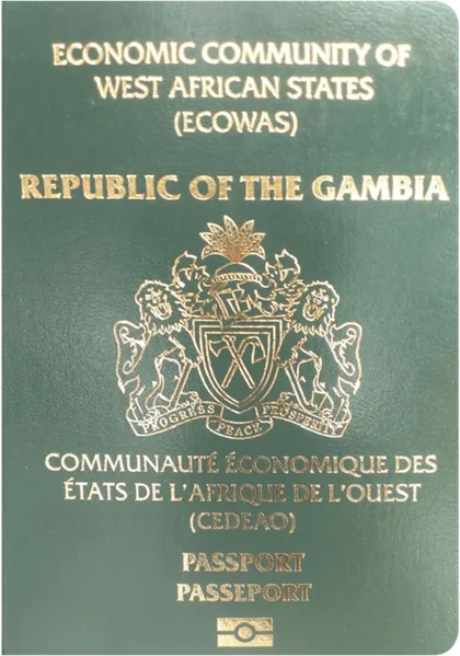 Gambia passport