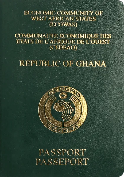Ghana passport