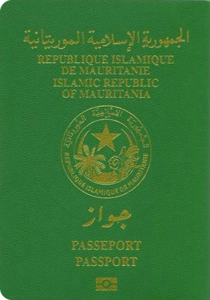 Mauritania passport