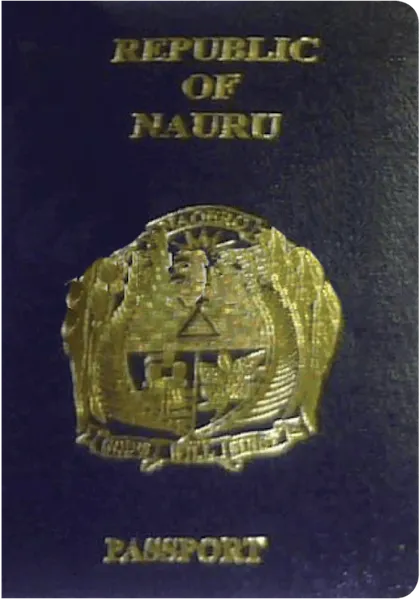Nauru passport
