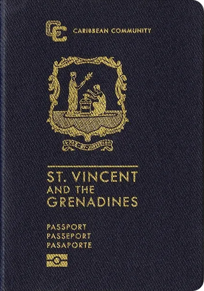 Saint Vincent and the Grenadines passport
