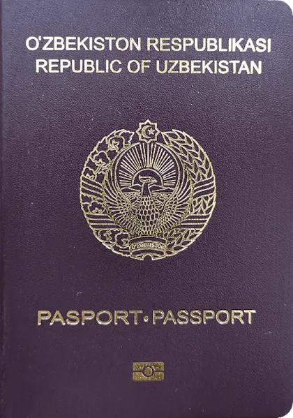 Uzbekistan passport